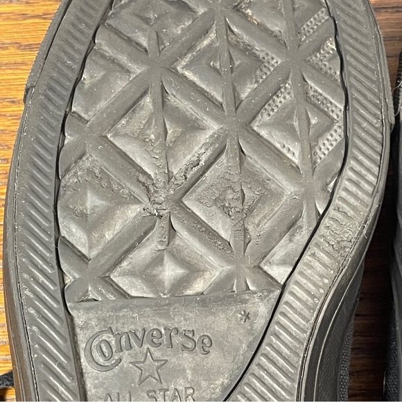 Converse Chuck Taylors All Star, Black Monochrome, Unisex - Picture 9 of 12